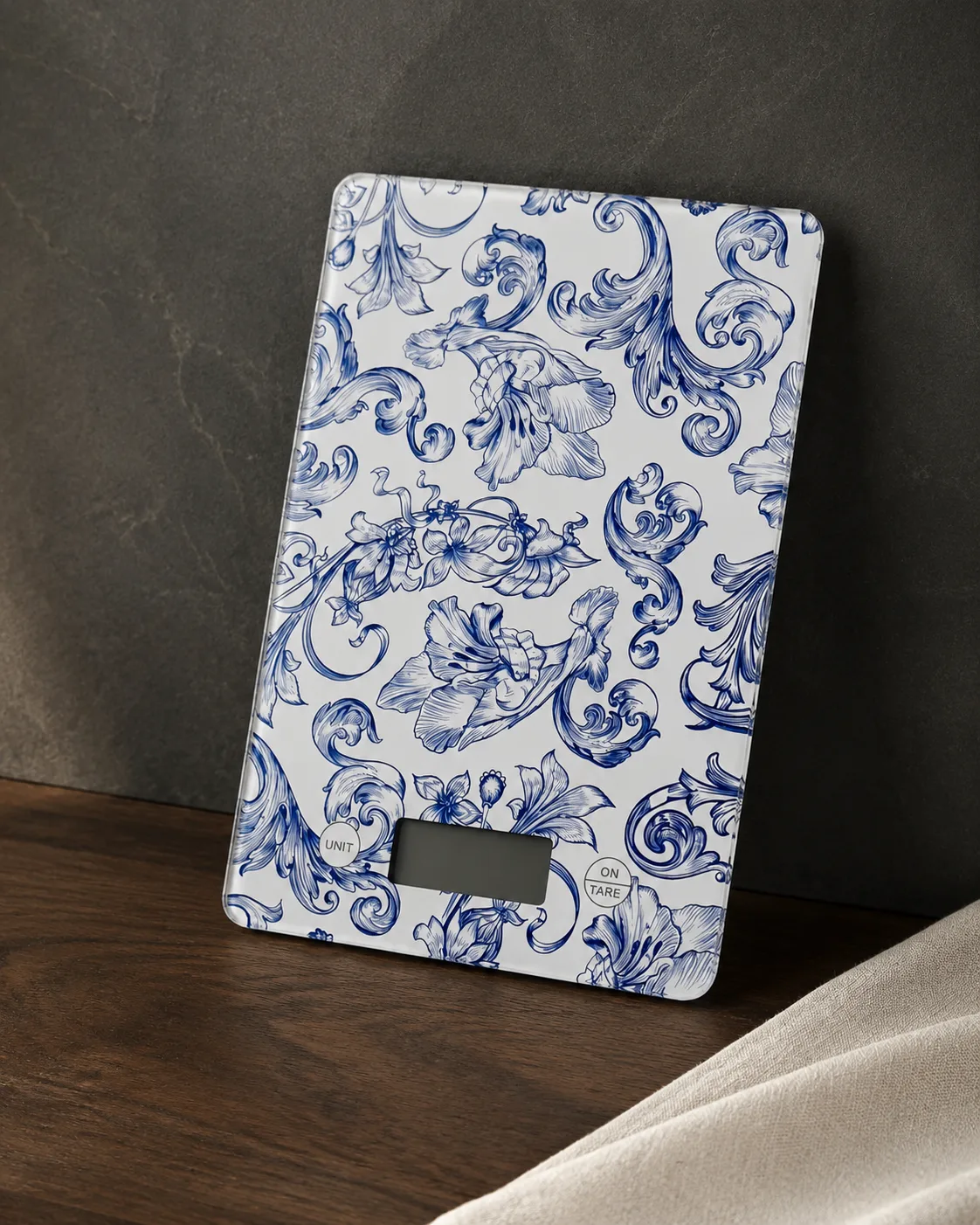 accessorio in ceramica bianca e blu — Girardini Bomboniere Camisano Vicentino