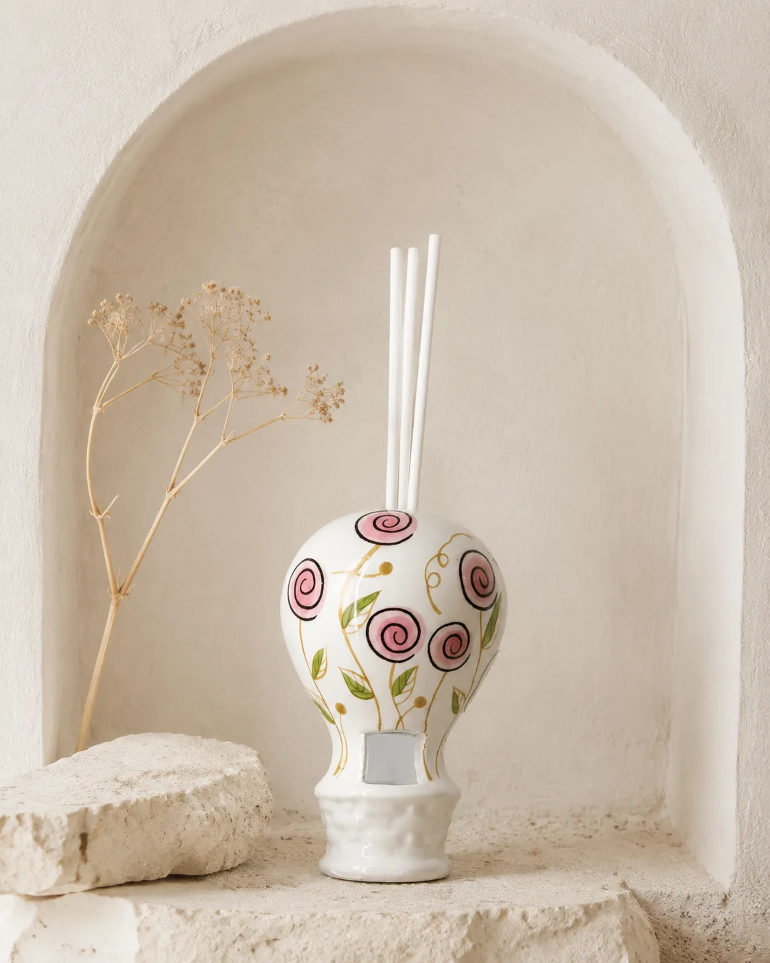 diffusore in ceramica a forma di lampadina — Girardini Bomboniere Camisano Vicentino